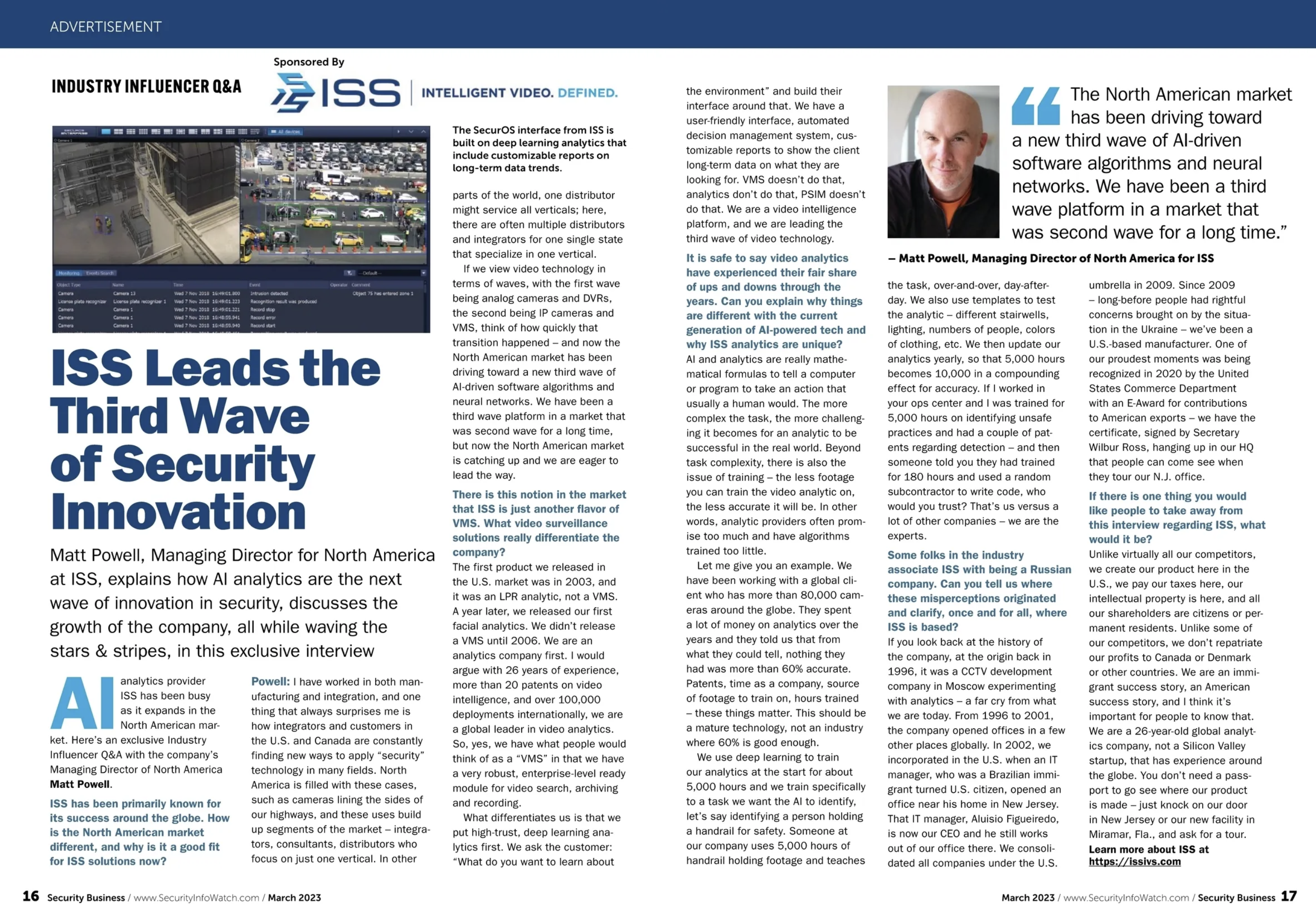 ISS Leads the Third Wave of Security Innovation